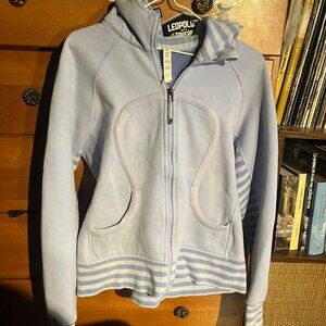 Lululemon Scuba Hoodie – Lilac Stripe (Size 12)